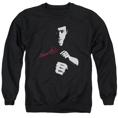 Bruce Lee The Dragon Awaits Crewneck Sweatshirt