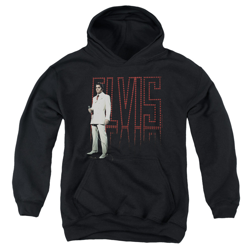 Elvis Presley White Suit Youth Hoodie
