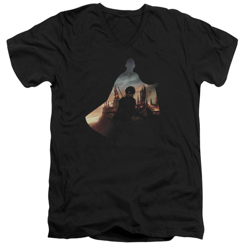 Harry Potter Voldemort Looms V-Neck T-Shirt