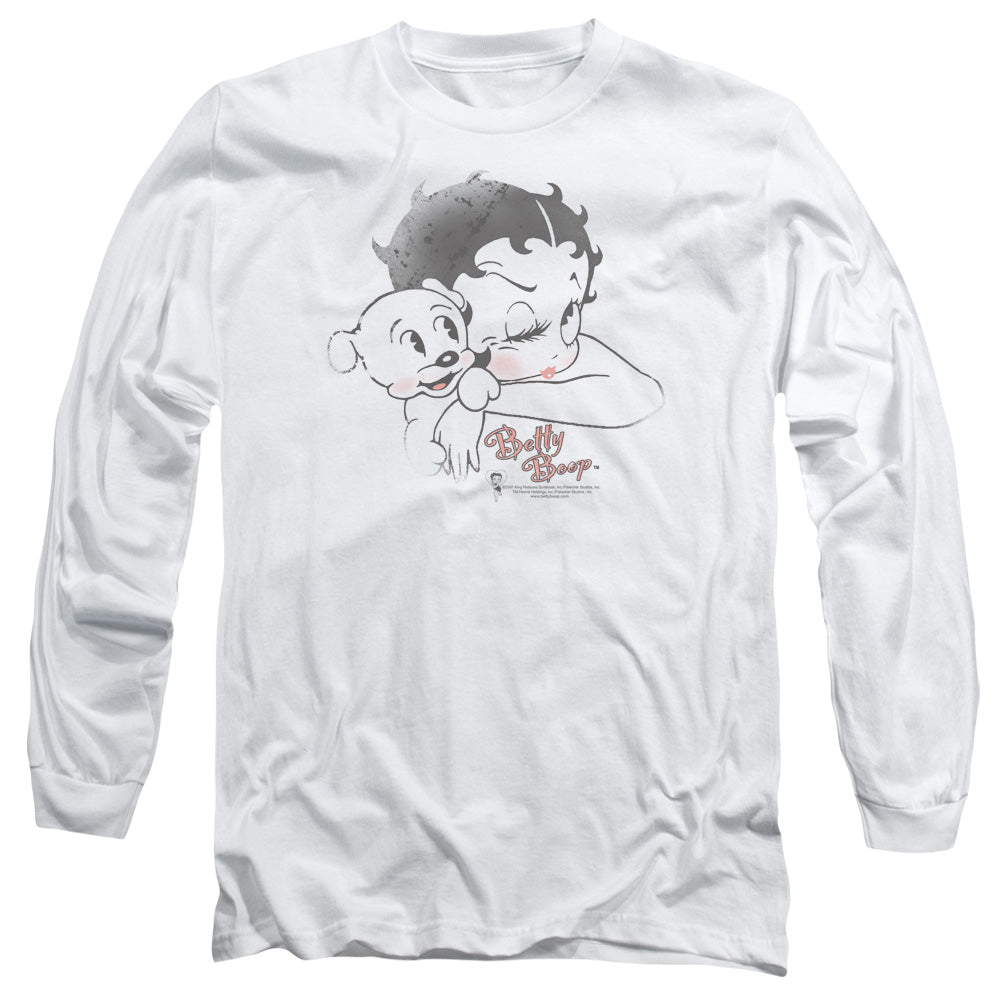 Betty Boop Vintage Wink Long Sleeve T-Shirt