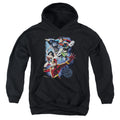 Justice League Galactic Attack Color Youth Hoodie