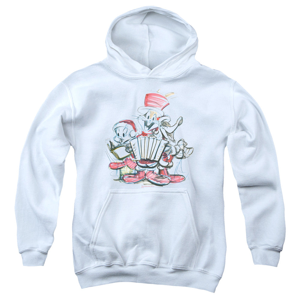 Looney Tunes Holiday Sketch Youth Hoodie