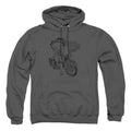 Betty Boop Biker Betty Motorcycle Club Pullover Hoodie