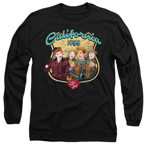 I Love Lucy Road Trip Long Sleeve T-Shirt