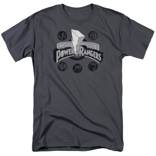 Mighty Morphin Power Rangers Power Coins T-Shirt