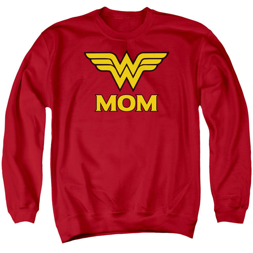 Wonder Woman Wonder Mom Crewneck Sweatshirt