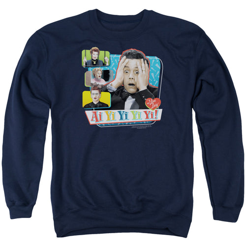 I Love Lucy Ai Yi Yi Yi Yi Crewneck Sweatshirt