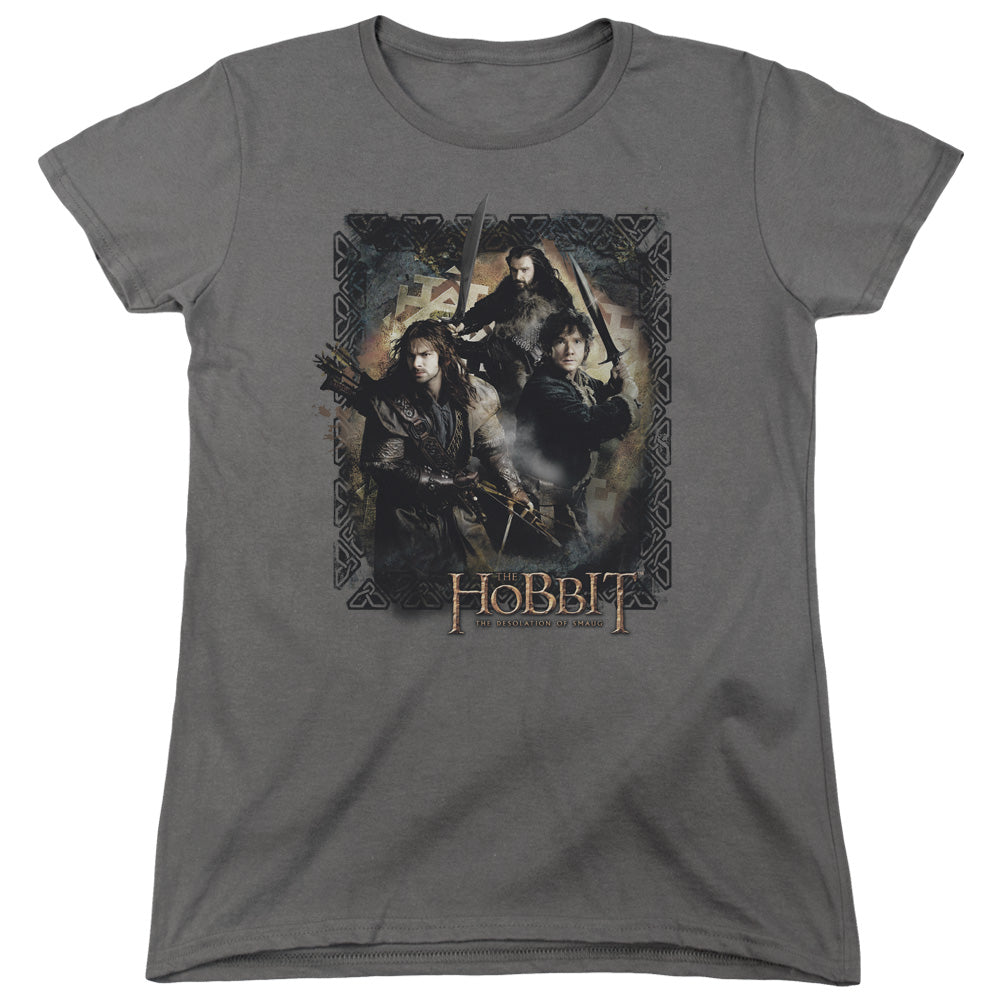 The Hobbit Weapons Drawn Womens T-Shirt