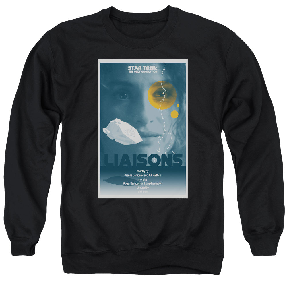 Star Trek Liaisons Black Crewneck Sweatshirt