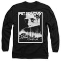 Pet Sematary Poster Black and White Long Sleeve T-Shirt