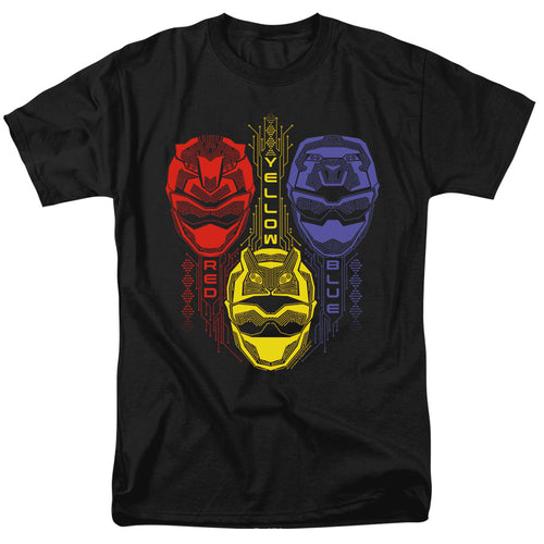 Power Rangers: Beast Morphers Red Yellow Blue T-Shirt
