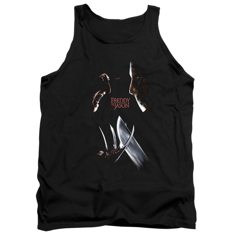 Freddy vs Jason Face Off Tank Top