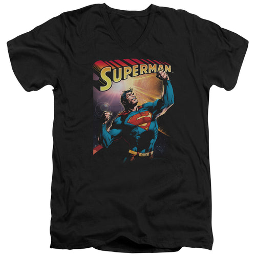 Superman Victory V-Neck T-Shirt
