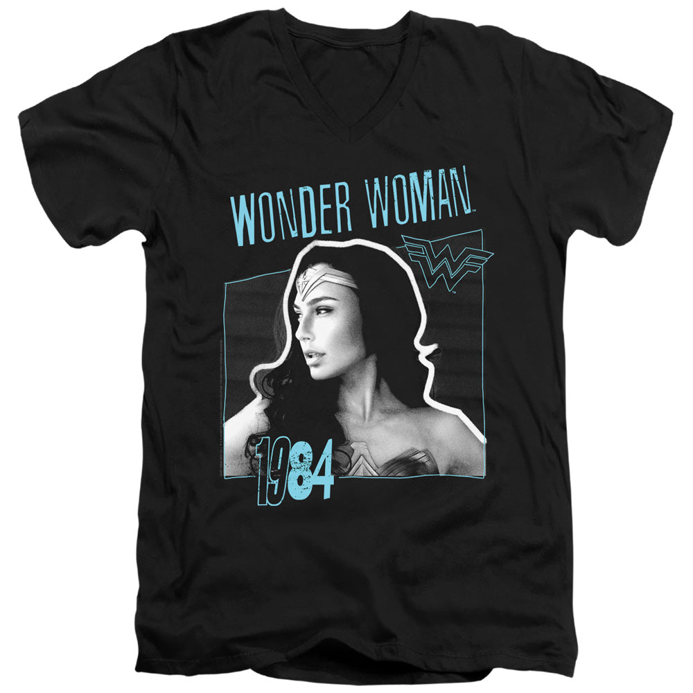 Wonder Woman 1984 Thin Line V-Neck T-Shirt