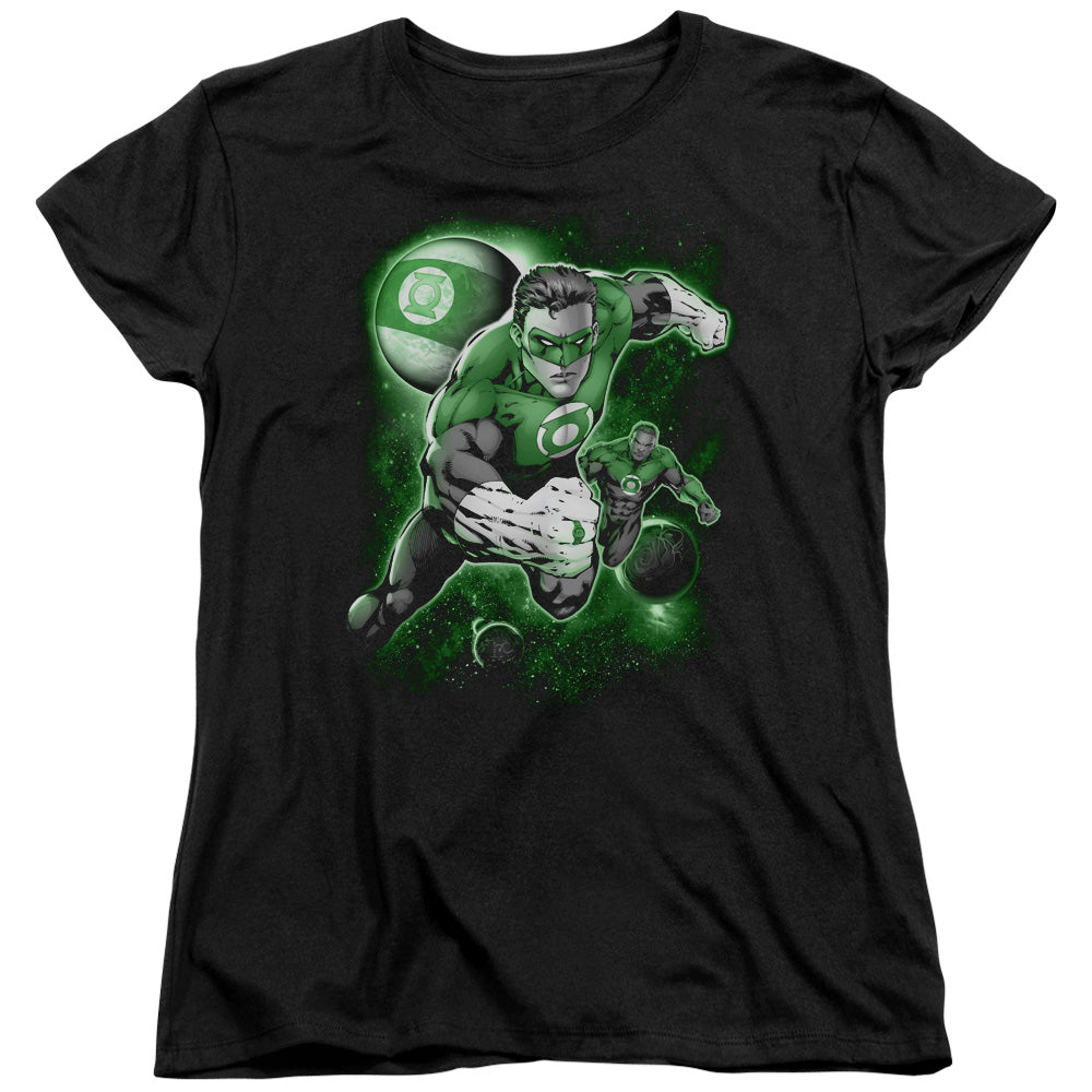 Green Lantern Lantern Planet Womens T-Shirt