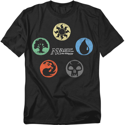 Magic the Gathering 5 Colors T-Shirt