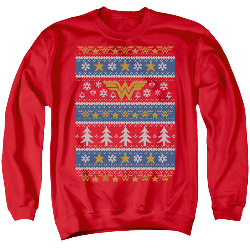 Wonder Woman Wonder Woman Christmas Sweater 
 
 Crewneck Sweatshirt
