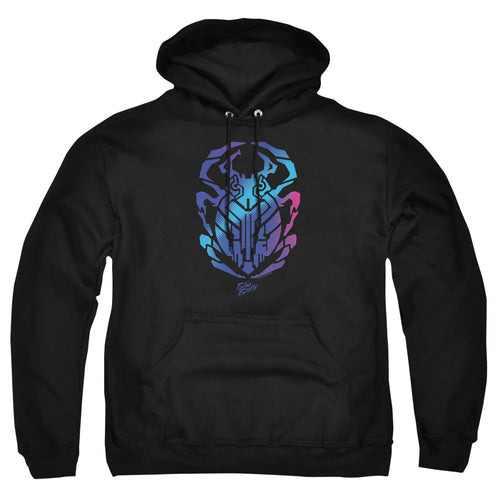 Blue Beetle Scarab Pullover Hoodie