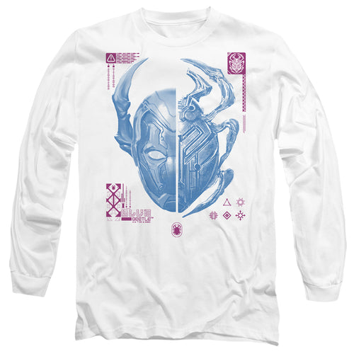 Blue Beetle Split Beetle Long Sleeve T-Shirt