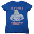 Ren and Stimpy Let's Get Toasty Womens T-Shirt