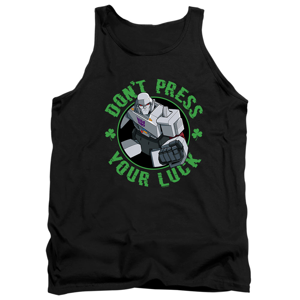 Transformers ST. Patrick's Day Megatron Don't Press Your Luck Tank Top