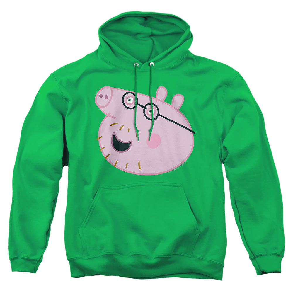 Peppa Pig Daddy Pig Face Pullover Hoodie