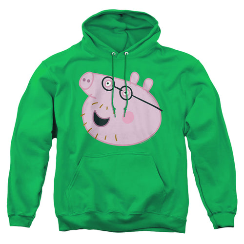 Peppa Pig Daddy Pig Face Pullover Hoodie