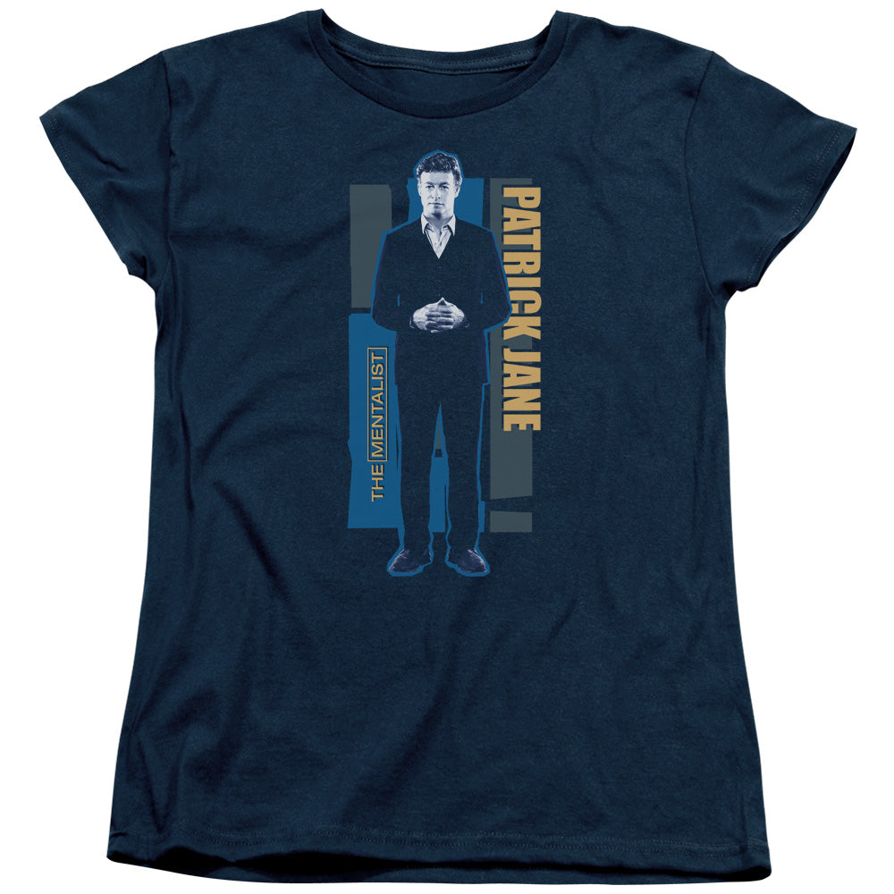 The Mentalist Patrick Jane Womens T-Shirt