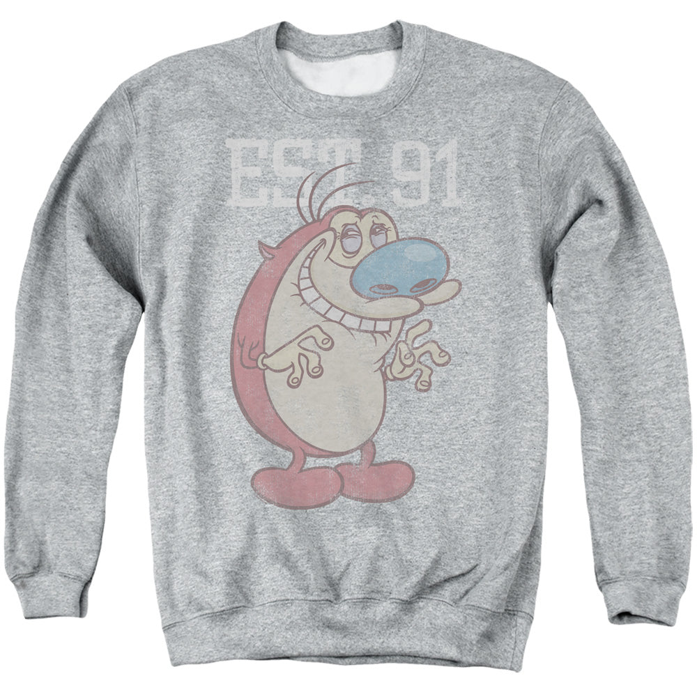 Ren and Stimpy Stimpy Est. 91 Crewneck Sweatshirt