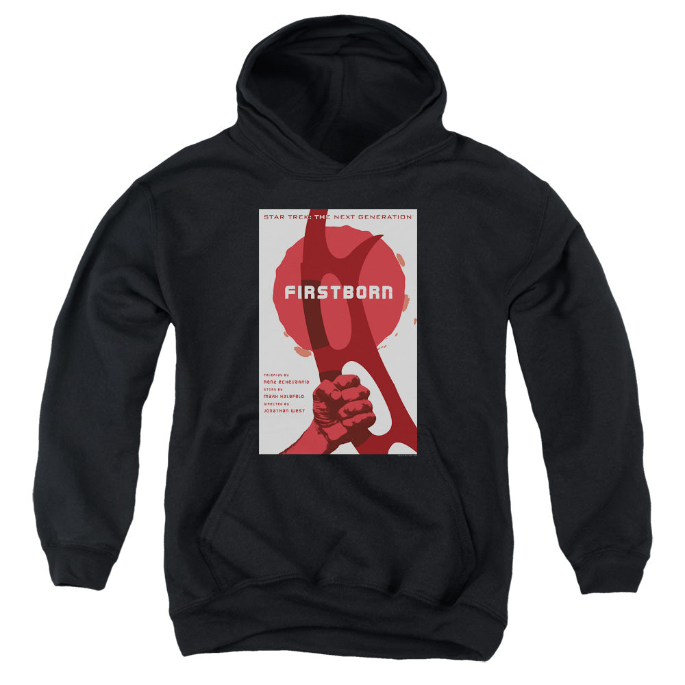 Star Trek Firstborn Black Youth Hoodie