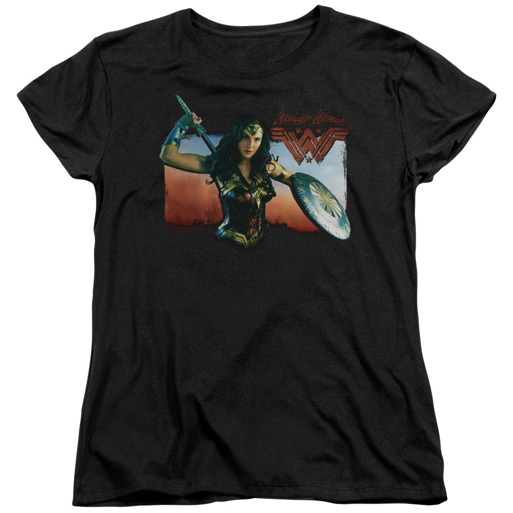 Wonder Woman (2017) Warrior Woman Womens T-Shirt