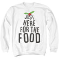 Christmas Just Here for the Food Crewneck Sweatshirt