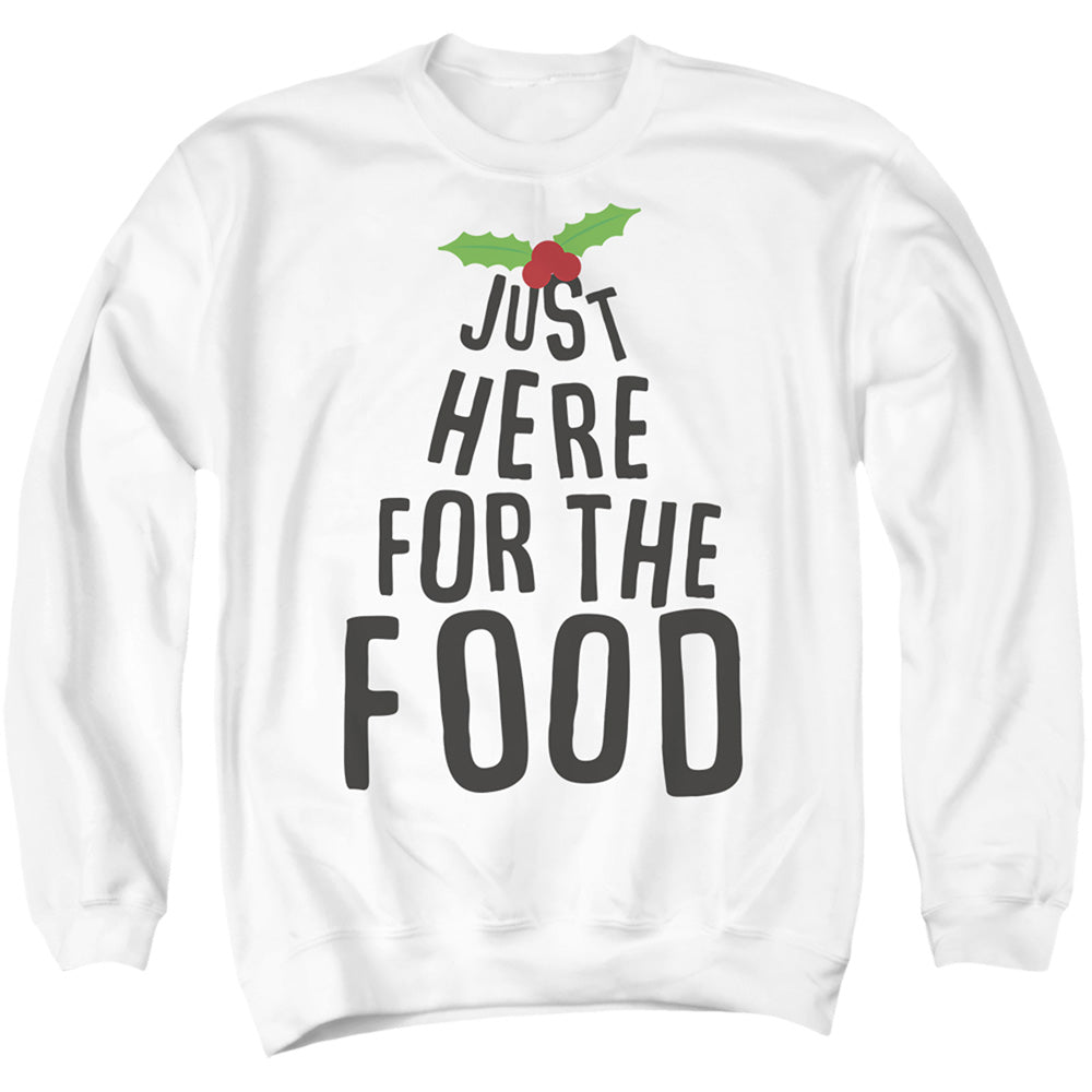 Christmas Just Here for the Food Crewneck Sweatshirt