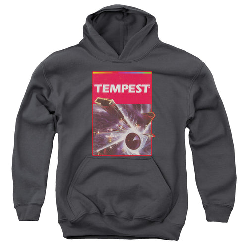 Atari Tempest Box Art Youth Hoodie
