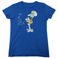 Spongebob Squarepants Squidward's Clarinet Womens T-Shirt