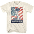 Flag Snake Carroll Shelby t-shirt in natural