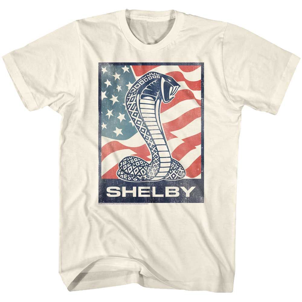 Flag Snake Carroll Shelby t-shirt in natural