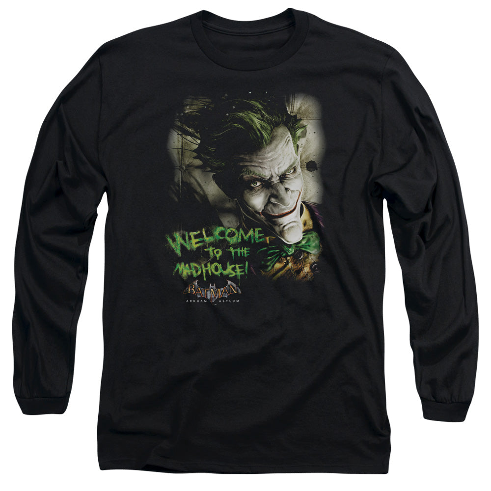 Batman Welcome To The Madhouse Long Sleeve T-Shirt