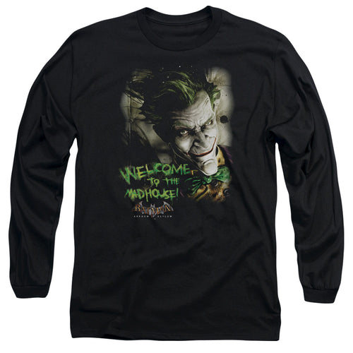 Batman Welcome To The Madhouse Long Sleeve T-Shirt