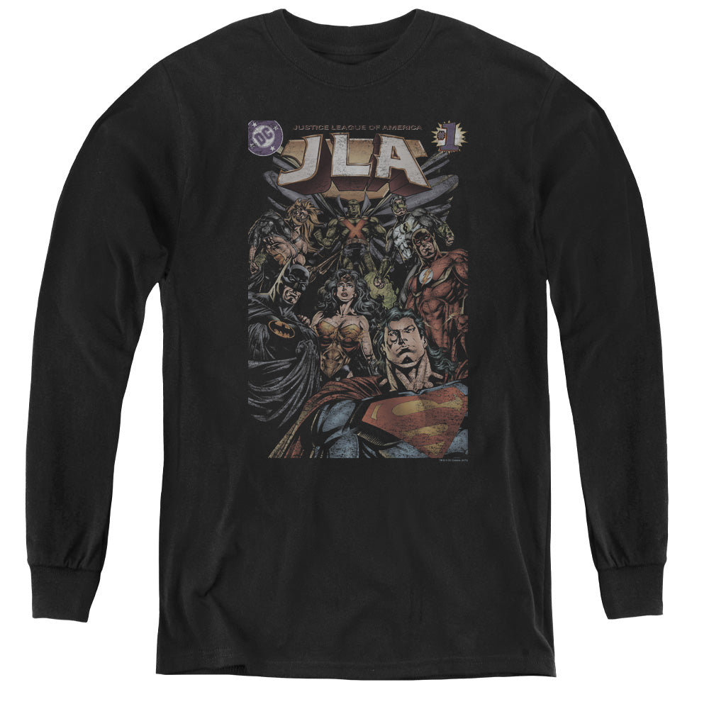 Justice League #1 Cover Youth Long Sleeve T-Shirt