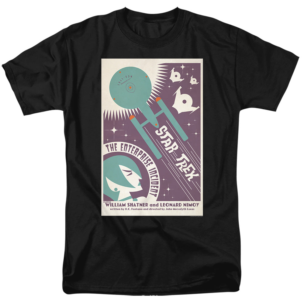 Star Trek Juan Ortiz The Enterprise Incident Black T-Shirt