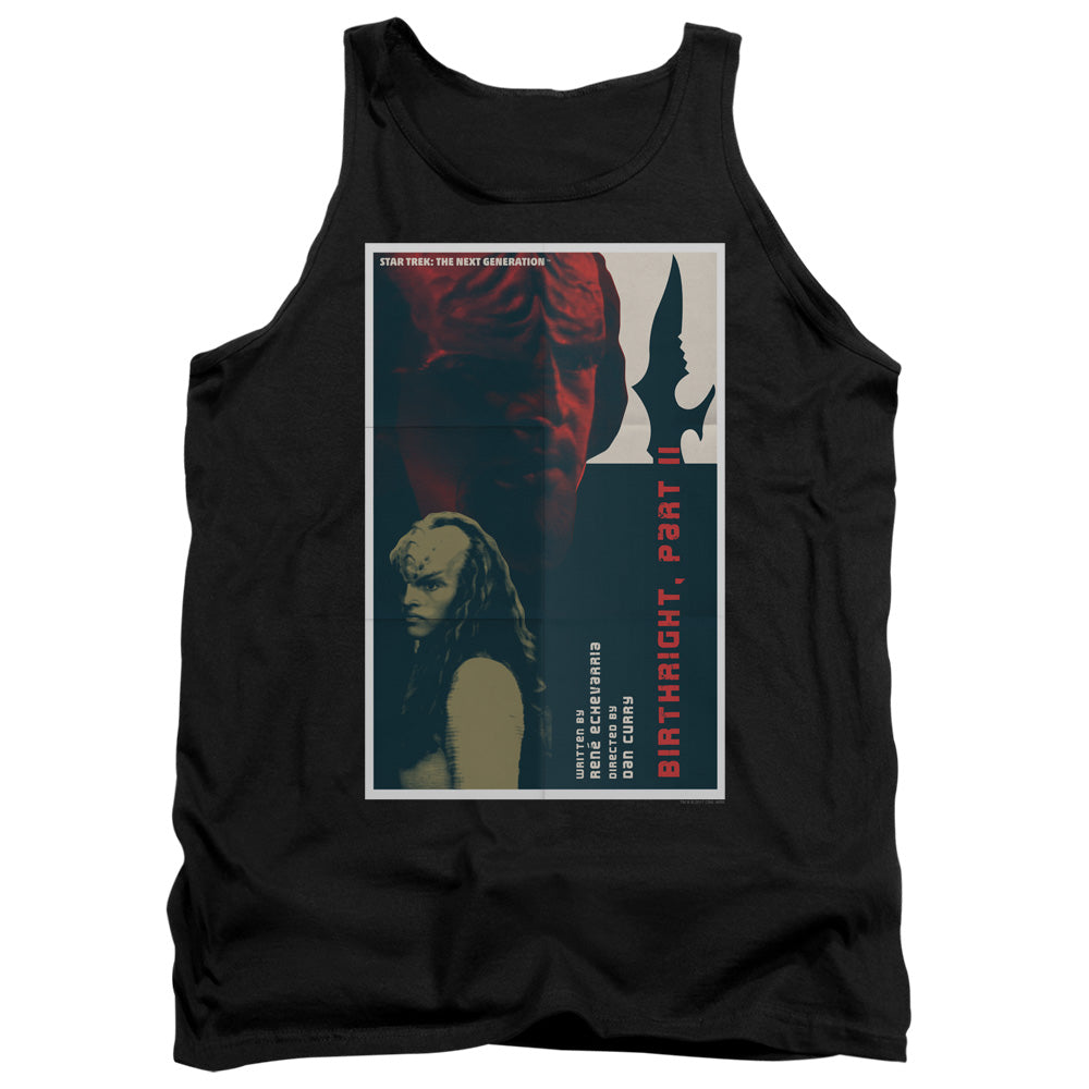 Star Trek Birthright Part II Black Tank Top