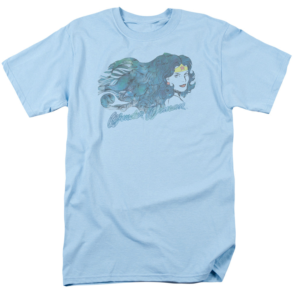 Justice League Watercolor Hair T-Shirt