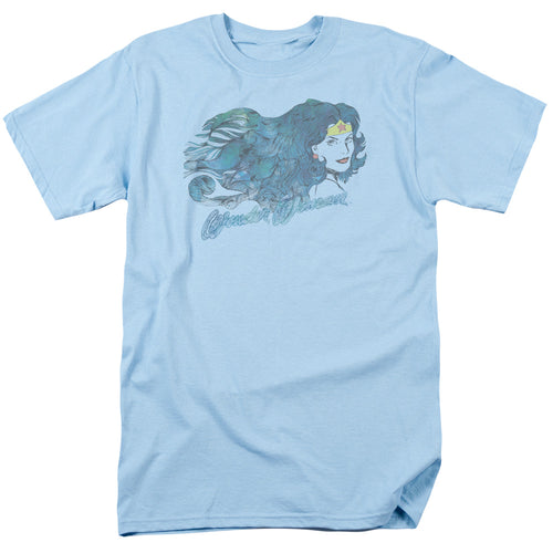 Justice League Watercolor Hair T-Shirt