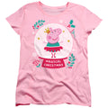 Peppa Pig Magical Christmas Womens T-Shirt