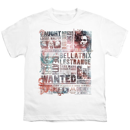 Harry Potter Death Eaters Most Wanted News Clippings Youth/Toddler T-Shirt