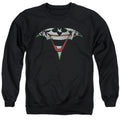 Batman Joker Bat Logo Crewneck Sweatshirt