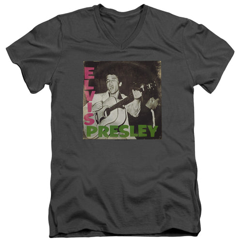 Elvis Presley First Lp V-Neck T-Shirt