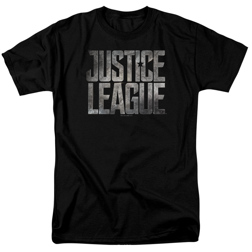 Justice League Metal Logo T-Shirt