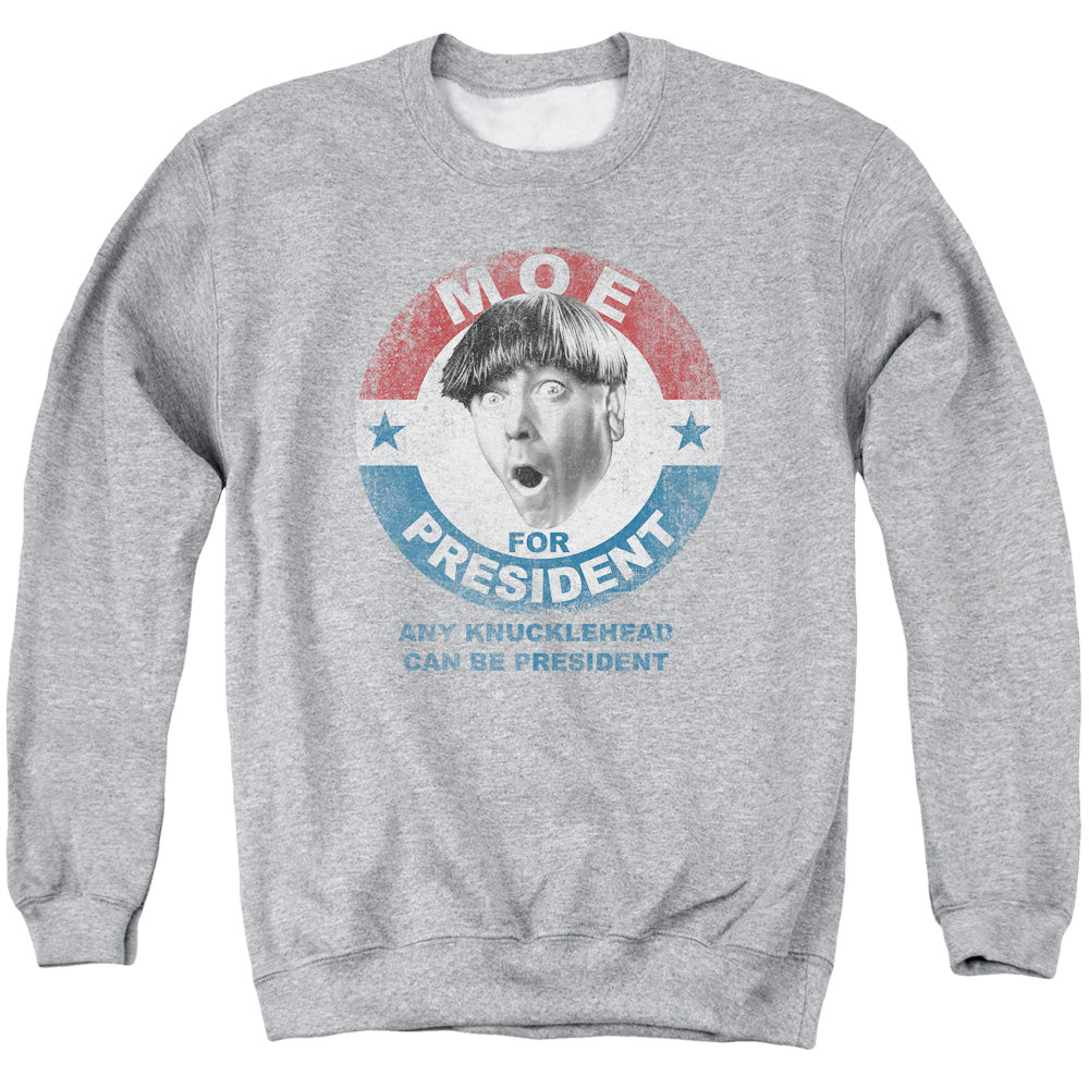 The Three Stooges Moe for President Crewneck Sweatshirt